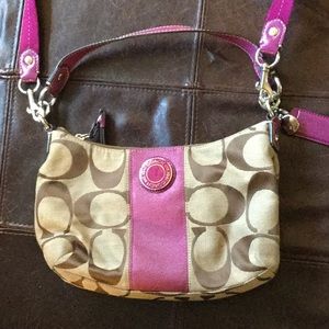 Coach cross body bag